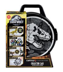 Kolekcinis dėklas dinozaurų figūrėlėms Captivz Collector Case 4090103-0200, juoda sp.
