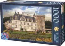 Dėlionė D-Toys Castle Villandry 452964, 47 cm x 68 cm, 1000 vnt., įvairių spalvų