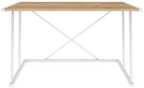 Rakstāmgalds Kalune Design Adelaide 322RTC1389, 114 cm x 60 cm, 75 cm, ozola krās./balts krās.