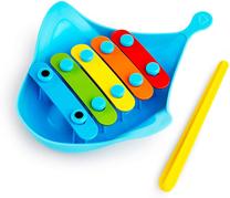 Игрушка для ванны Munchkin Dingray Musical Bath Toy 5188101, синий цв./многоцветный