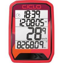 Dviračių kompiuteris Ciclosport Protos 213, plastikas, raudona sp.
