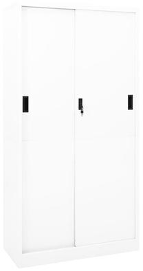 Biuro spinta VLX 335958, balta sp., 180 cm x 40 cm x 90 cm