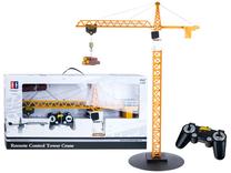 Rc kranas Double E Tower Crane, 1:20, geltona sp.