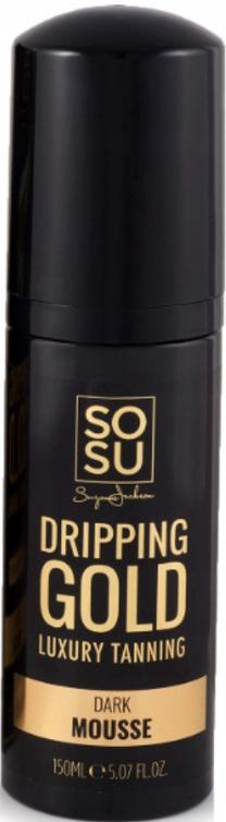 Savaiminio įdegio putos Dripping Gold Luxury Dark, 150 ml