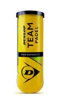 Padel tenisa bumbiņu komplekts Dunlop Dunlop team padel 601385, 3 gab.