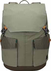 Portatīvā datora mugursoma Case Logic LoDo Large Backpack Green 3203170, zaļa krās., 15.6"
