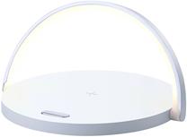 Telefono įkroviklis Platinet LED Lamp & Qi Wireless, USB-C, balta sp., 10 W