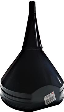Piltuve, plastmasa, Ø 210 mm, melna krās.