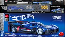 Žaislinis lenktyninis automobilis Mattel Hot Wheels Brick Shop Cadillac JFR89, mėlyna