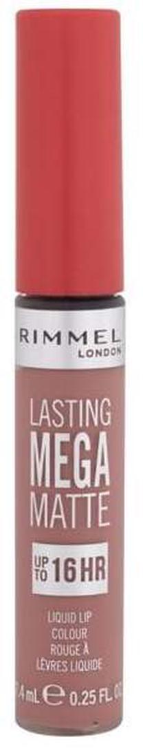 Lūpų dažai Rimmel London Lasting Mega Matte 16HR, 7.4 ml, smėlio sp., 110