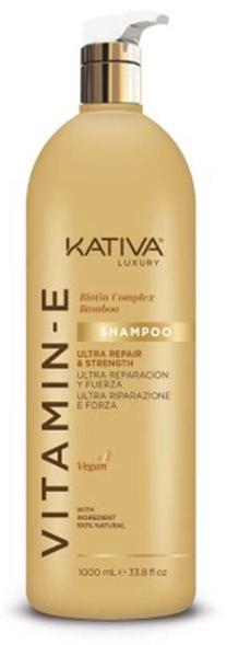 Šampūnas Kativa Vitamin E Biotin Complex Bamboo, 1000 ml