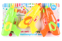 Žaislinis vandens šautuvas I-Play Play Water Gun Set 3 Pcs 615572, 16 cm Geltona sp./Žalia sp./Oranžinė sp.