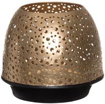 Žvakidė 4Living Dots 112825, metalas, Ø 17 cm, 14.5 cm, aukso sp.