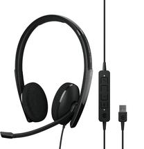 Laidinės ausinės EPOS Adapt 160T USB II, juoda sp.