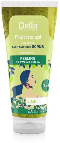 Скраб для лица Delia Cosmetics Fruit Me Up! Lime, 200 мл