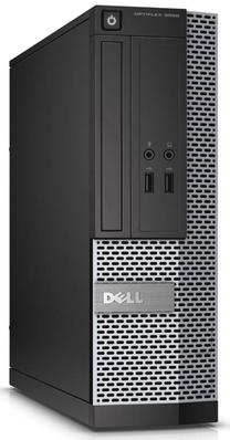 Stacionarus kompiuteris Dell OptiPlex 3020 SFF, atnaujintas Intel® Core™ i5-4590, 2480 GB, DDR3 16 GB, SSD 480 GB 2 TB, Nvidia GeForce GT 710 2 GB, Windows 10 Pro RM18130P4