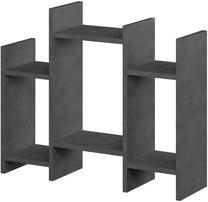 Žurnalinis staliukas Kalune Design Potti, pilka sp., 22 cm x 77 cm x 65 cm