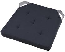 Kėdžių pagalvėlė Lovely Duo Velcro, antracito sp., 38 cm x 38 cm