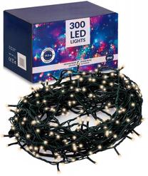Lempučių girlianda Springos CL0324, 18 m, šiltai balta sp., 300 LED