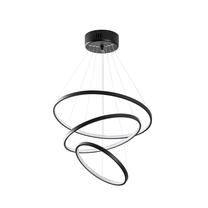 Valgusti rippuv Opviq Chandelier Simit 13697, must v. / must v.