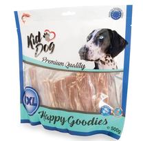 Gardums suņiem Happy Goodies Stripes, lasis, 0.5 kg