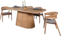 Valgomojo komplektas Kalune Design Sandy, ąžuolo sp.