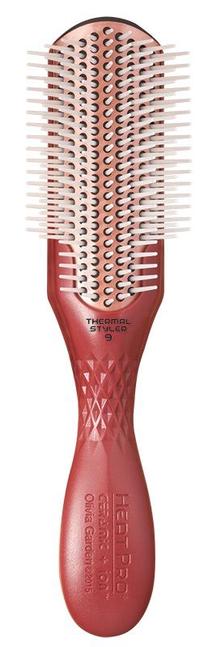 Щетка для волос Olivia Garden Heat Pro Ceramic+Ion, красный цв.