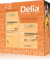 Veido priežiūros priemonių rinkinys Delia Cosmetics Vitamin D3 Precursor, 50 ml