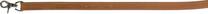 Šuns pavadėlis Trixie Rustic Heartbeat 19010, ruda sp., 1 m x 20 mm, M-L