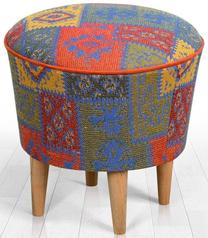 Pufas Hanah Home Rug v3, įvairių spalvų, 42 cm x 42 cm x 42 cm