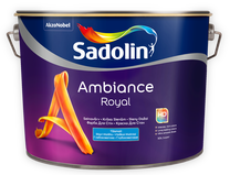 Краска Sadolin Ambiance Royal, белый цв., 10 л