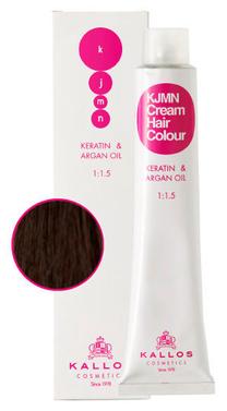 Matu krāsa Kallos KJMN, 4.0 medium brown krās., 4.0 Medium Brown, 100 ml