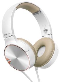 Vadu austiņas Pioneer SE-MJ722T, zelta krās./balta krās.