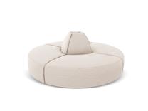 Lauko modulinė sofa Calme Jardin Maui CAL_C4S_151_F1_MAUI1, smėlio sp., 210 cm x 210 cm x 69 cm