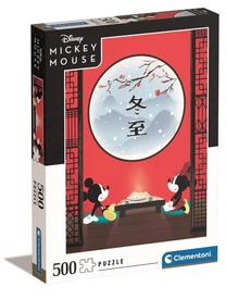 Dėlionė Clementoni Mickey Mouse, Oriental Break 35124, 49 cm x 36 cm, 500 vnt., įvairių spalvų