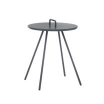 Lauko stalas 4Living, juoda sp., 42 cm x 42 cm x 51 cm