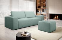 Sofa Silla Poco 100, žalia sp., 104 x 260 cm x 96 cm