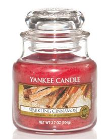 Žvakė, aromatinė Yankee Candle, 40 h, raudona sp.