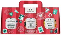 Kūno priežiūros rinkinys The Body Shop Comfort & Cheer, 3 vnt.