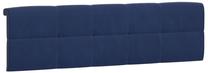Lovos galvūgalis dvigulė Headboard Upholstered Cover, mėlyna sp., be čiužinio