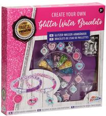 Набор для создания украшений Grafix Create Your Own Glitter Water Bracelets, многоцветный