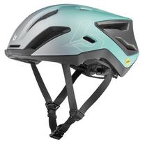 Шлемы велосипедиста Bolle Exo, черный цв./зеленый цв., 52-55 cm