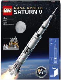 Konstruktors LEGO Ideas LEGO® NASA Apollo raķete Saturn V 92176, 1969 gab.