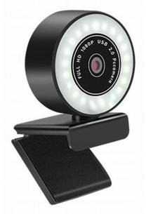 Web kamera Manta W180, melna krās., 1/2.7" CMOS