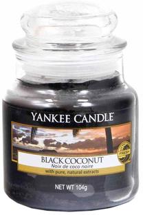 Svece, aromātiskā Yankee Candle, 25 h, melna krās.