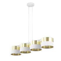 Valgusti lagi Emibig Lux 4, E27, 4 x 15 W, kuldne v./valge v. / kuldne v.