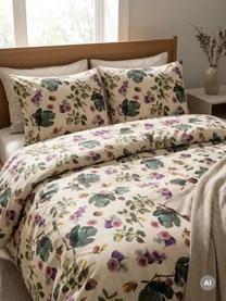 Комплект постельного белья Homla Harvest Mood Ambra 245459, многоцветный/бежевый цв., 70 x 80 cm, 140 x 200 cm, 2 дет.