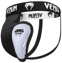 Бандаж Venum Challenger, XL, белый цв./черный цв.