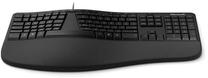 Klaviatūra Microsoft LXM-00013, juoda sp. Prekė su pažeista pakuote.