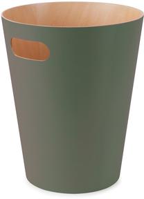 Šiukšliadėžė Umbra Woodrow, žalia sp., 7.5 l, 28 cm x 23 cm